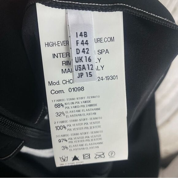 HIGH TECH Everyday Couture Black and White Maxi Skirt Palazzo Pant Size 12  180 - Picture 8 of 13